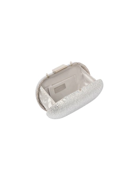 Borsa Twenty Fourhaitch Clutch Sunrise Argento